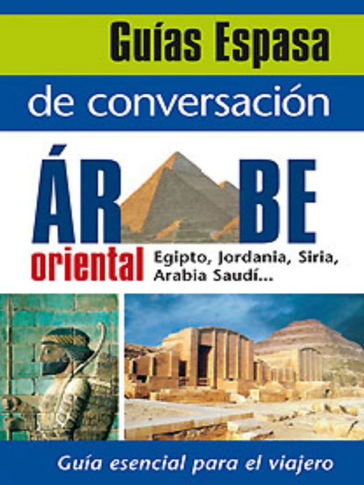 Title details for Guía de conversación árabe oriental by AA. VV. - Available